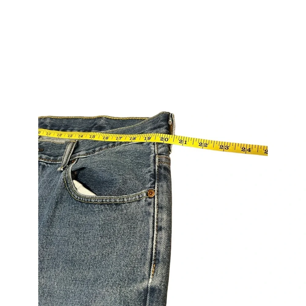 Levis Jeans Mens Size 40x30 Blue Denim Medium Wash 550 Relaxed Fit 100%‎ Cotton